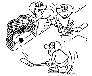 Хоккейные карикатуры 1