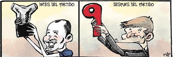 Карикатуры из испанских газет